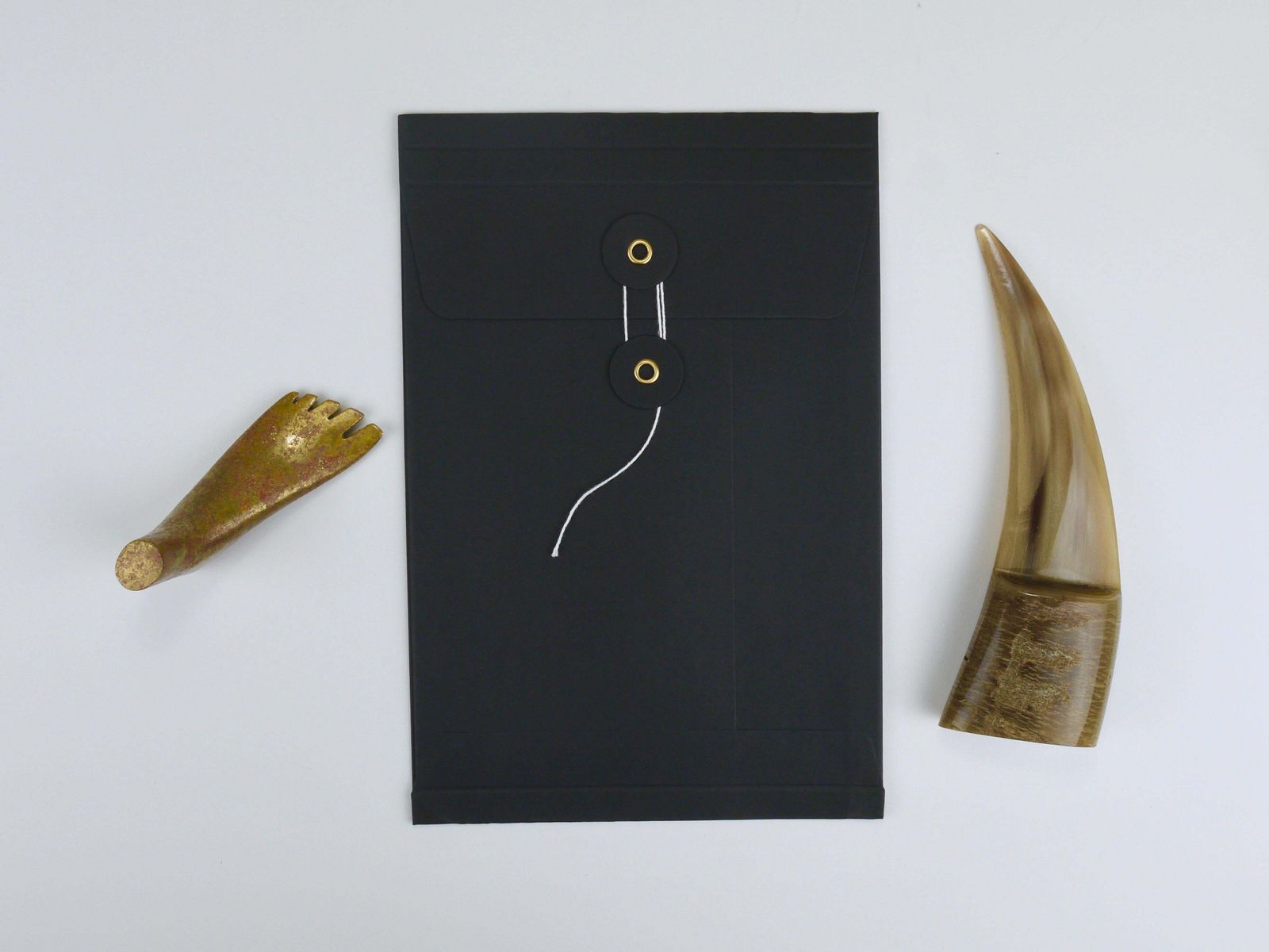 Carl Aubock Horn Letter Opener, Paper Knife, Vienna, Austria, 1960s photo furniture
