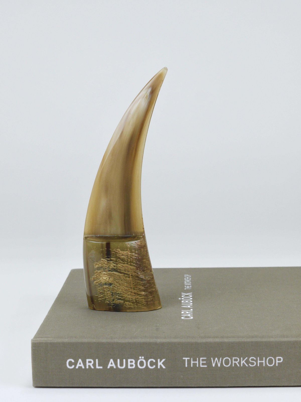 Carl Aubock Horn Letter Opener, Paper Knife, Vienna, Austria, 1960s photo vintage