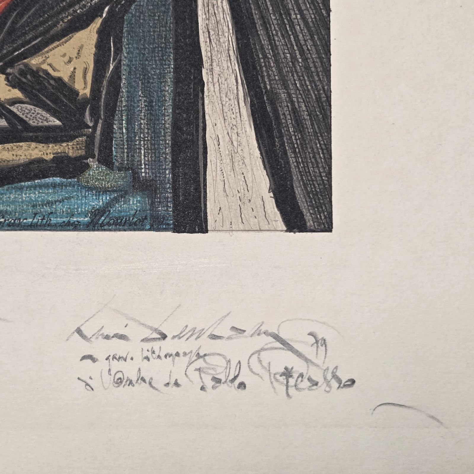 Pablo Picasso (D’après) – La Seine Et Notre Dame, Lithographie Ea, Mourlot Paris photo 1650.0