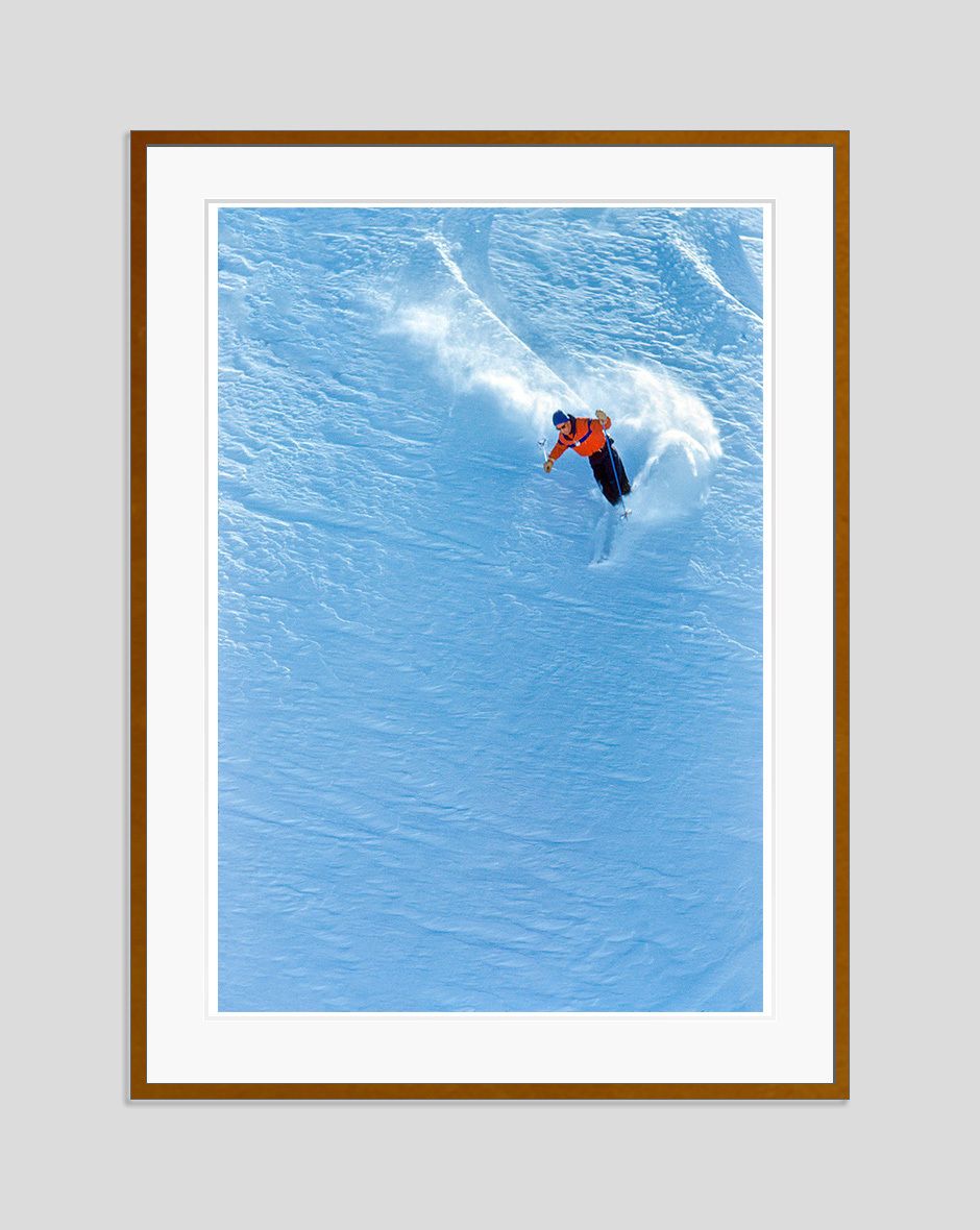 Toni Frissell 'Downhill All The Way' Archival Pigment Print Framed In Brown photo furniture