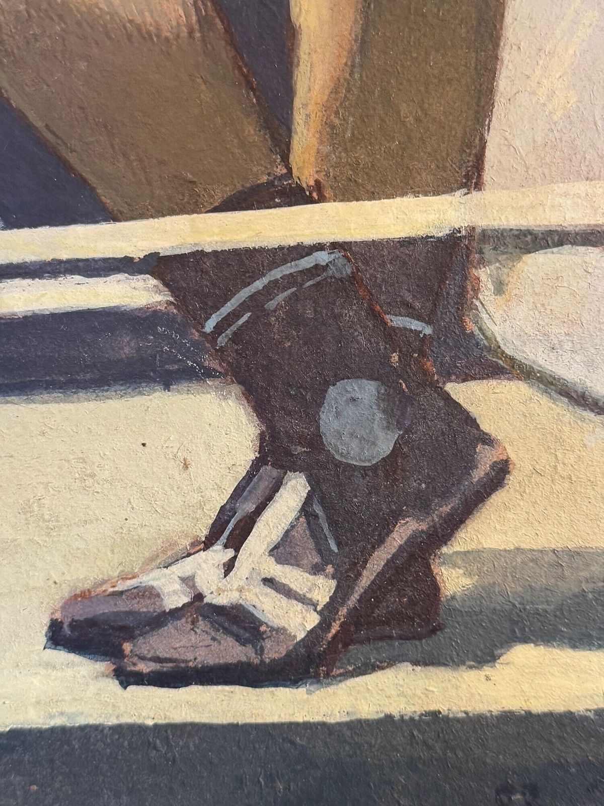 "The Knockout" By Russian Artist Vladimir Grigorevich Vlasov 1927 1999 photo 3675.0