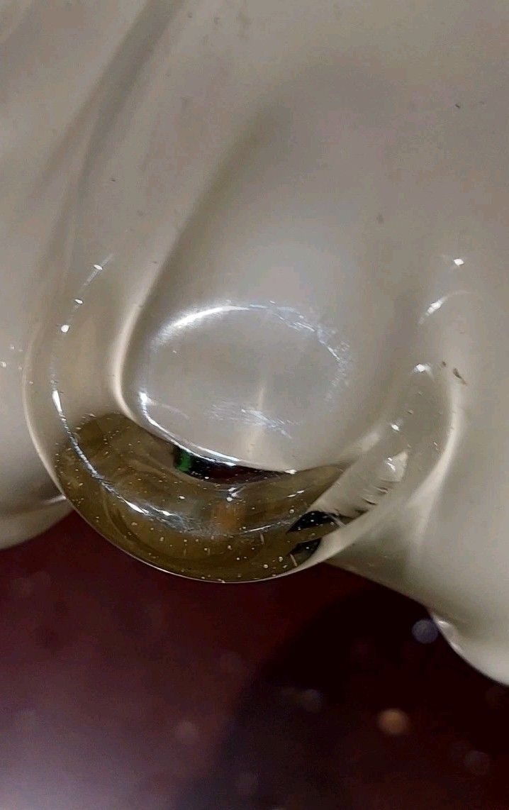 photo furniture All Fruits Murano Glass Bowl By Dino Martens With Gold Flakes 1960s