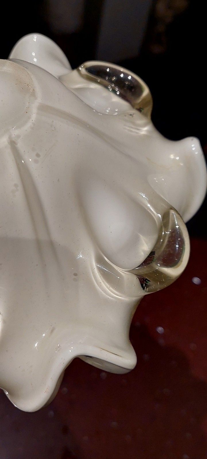 photo for sale All Fruits Murano Glass Bowl By Dino Martens With Gold Flakes 1960s