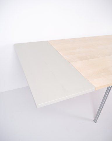 Ch 318 Dining Table – Hans. J. Wegner   Solid Beech – Extension Leaves – Tranekær Furniture   2002 photo vintage