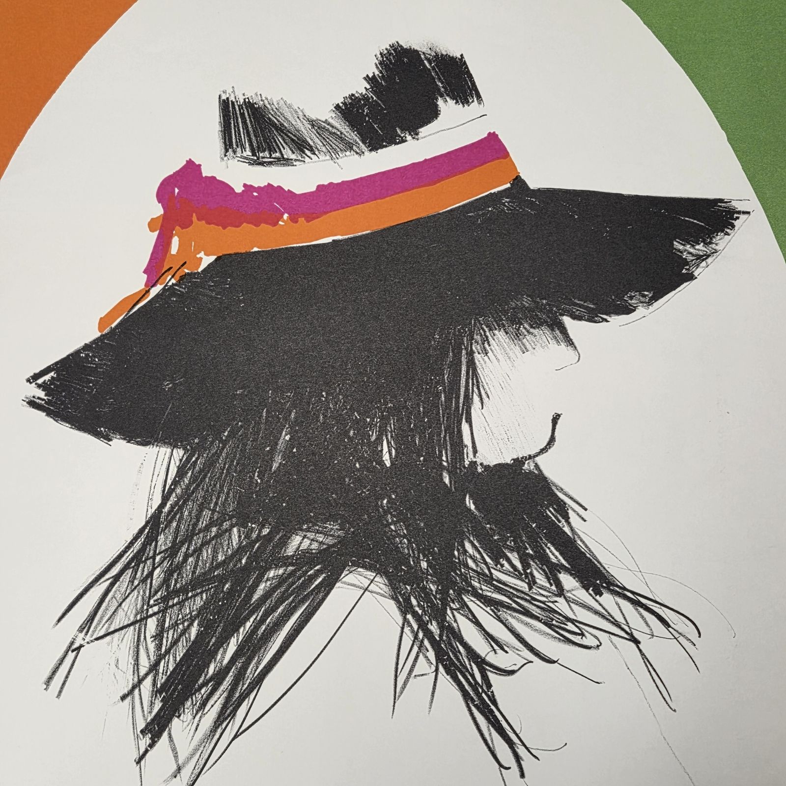 Bruce Dorfman (20th Century) The Black Hat, 1972 photo for sale