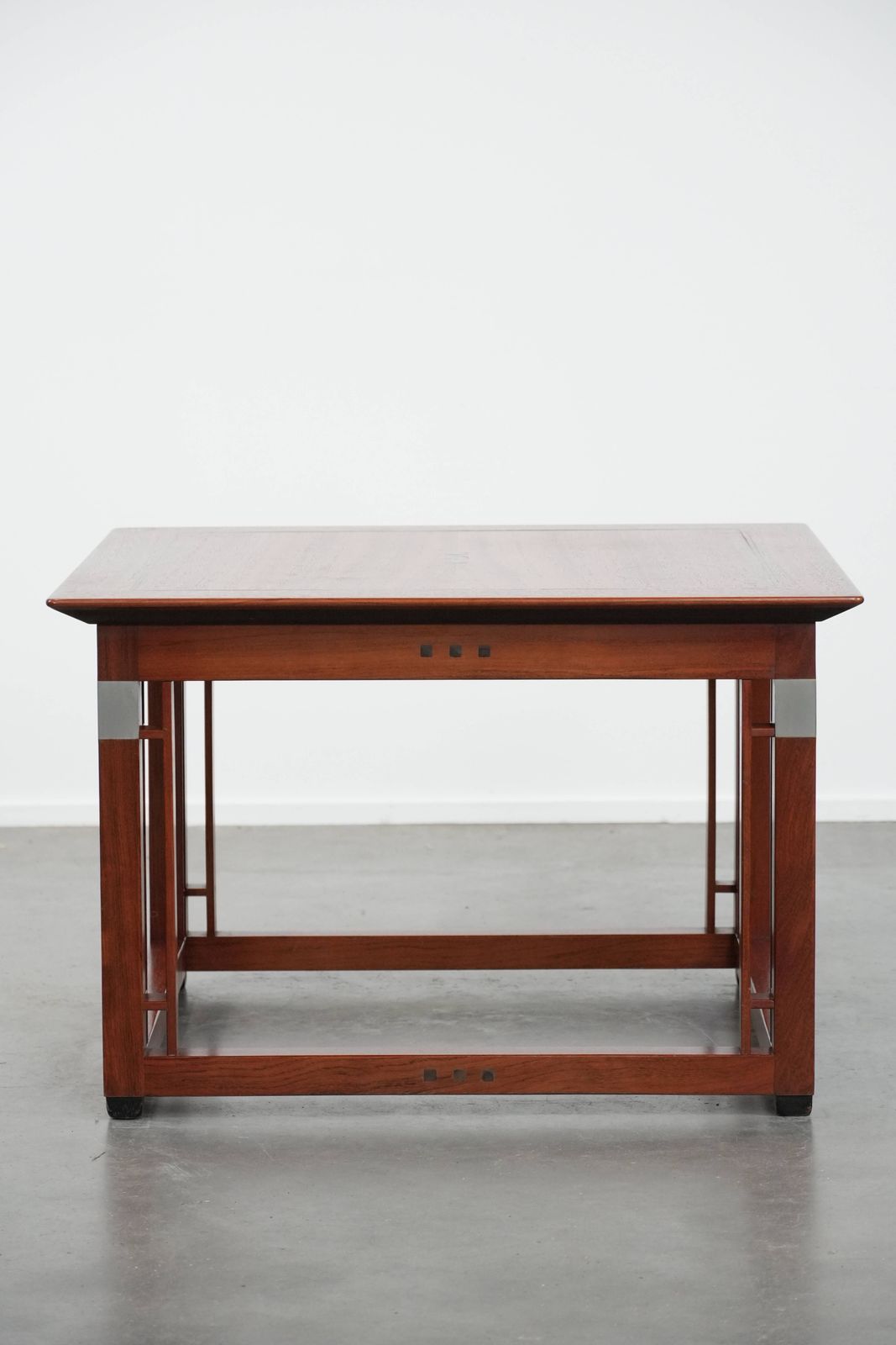 Vierkante Art Deco Bijzet /Salontafel Van Schuitema – In Nette Staat photo 853.0
