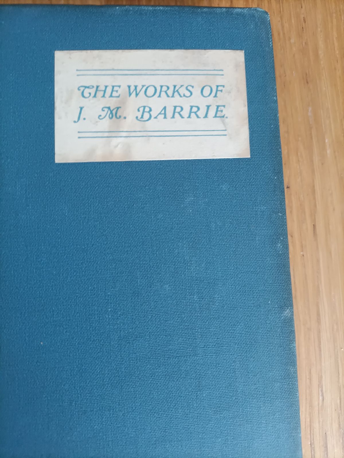 16 Plays And Works Of J.M.Barrie In Hardback. photo vintage