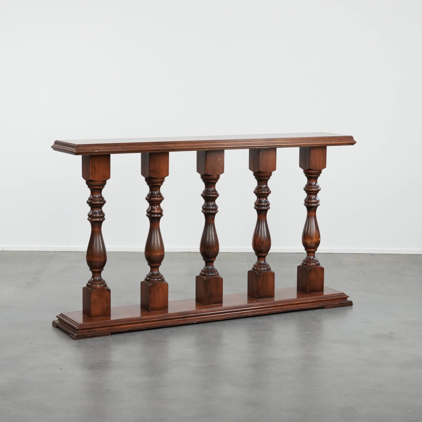 Stijlvolle En Elegante Klassieke Sidetafel/Balustrade/Halconsole Uit De 20e Eeuw