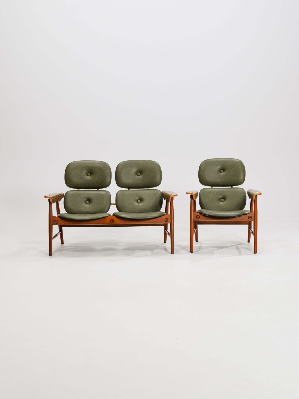 'Relax' Sofa Set By Marco Zanuso For Poltronova,1960s