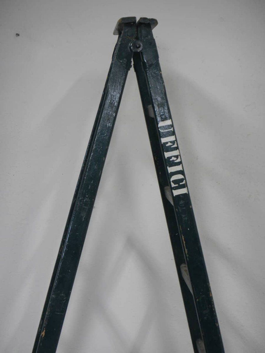 Vintage Fir Wood Ladder, 1960s photo vintage