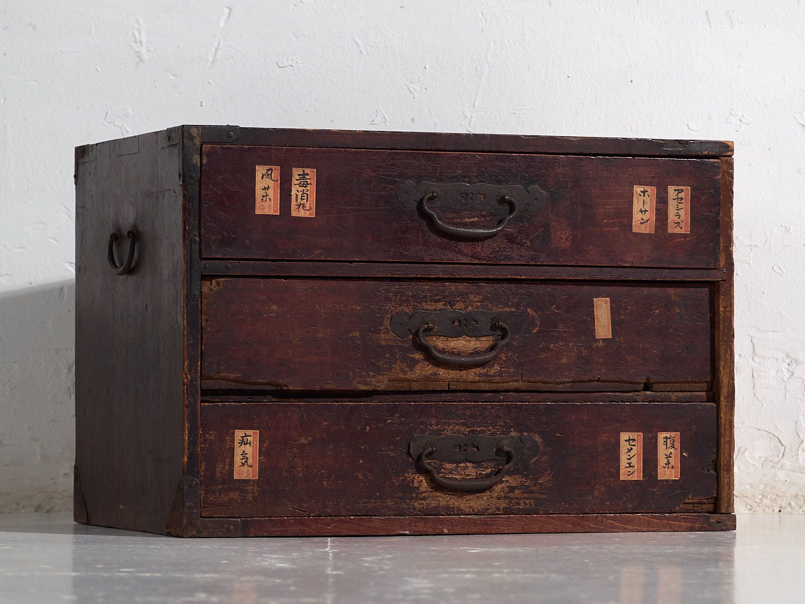 Antique Japanese Cedar Ko Dansu Drawer, Meiji Period (Ca. 1870 1900) #48 photo vinterior