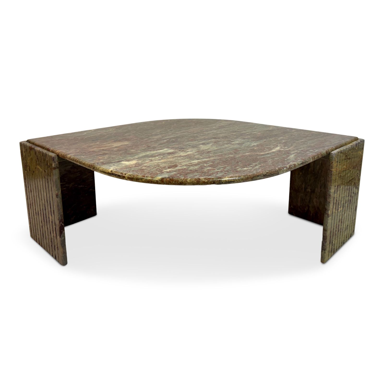 Late 20th Century Eye Shaped Marble Table photo for sale
