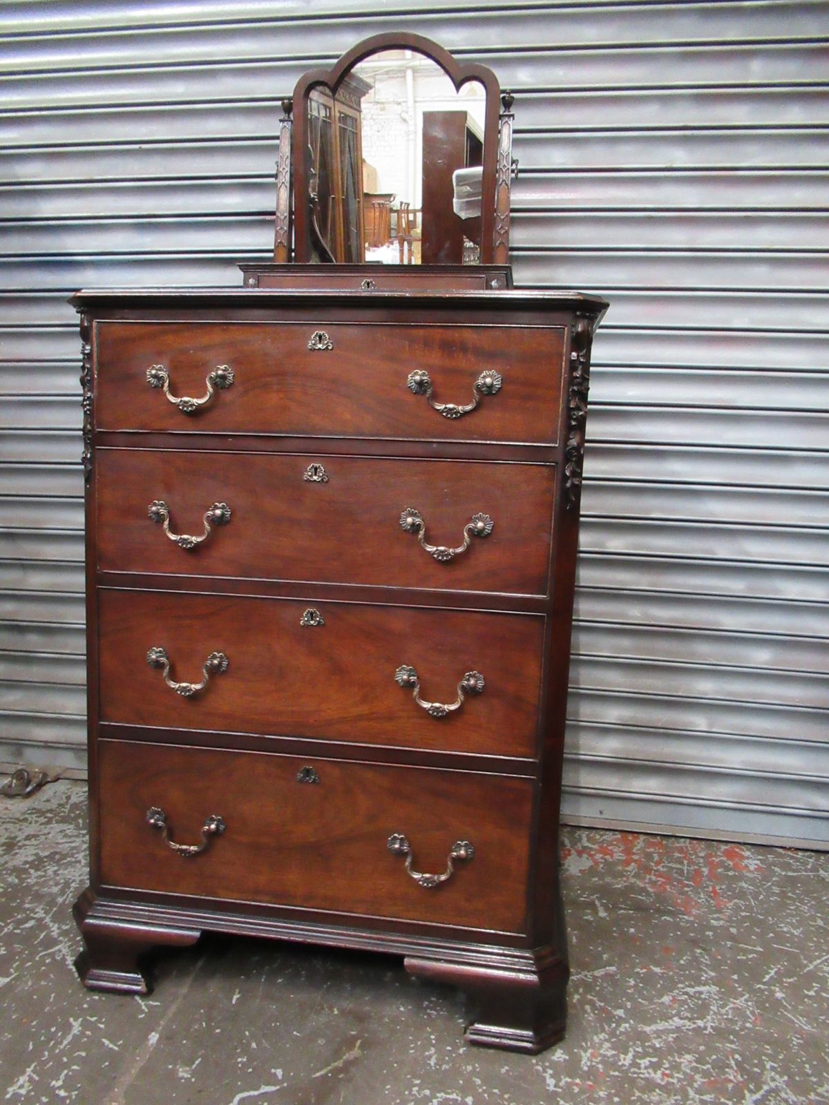 Chippendale   Style    Mahogany Dressing   Table photo for sale