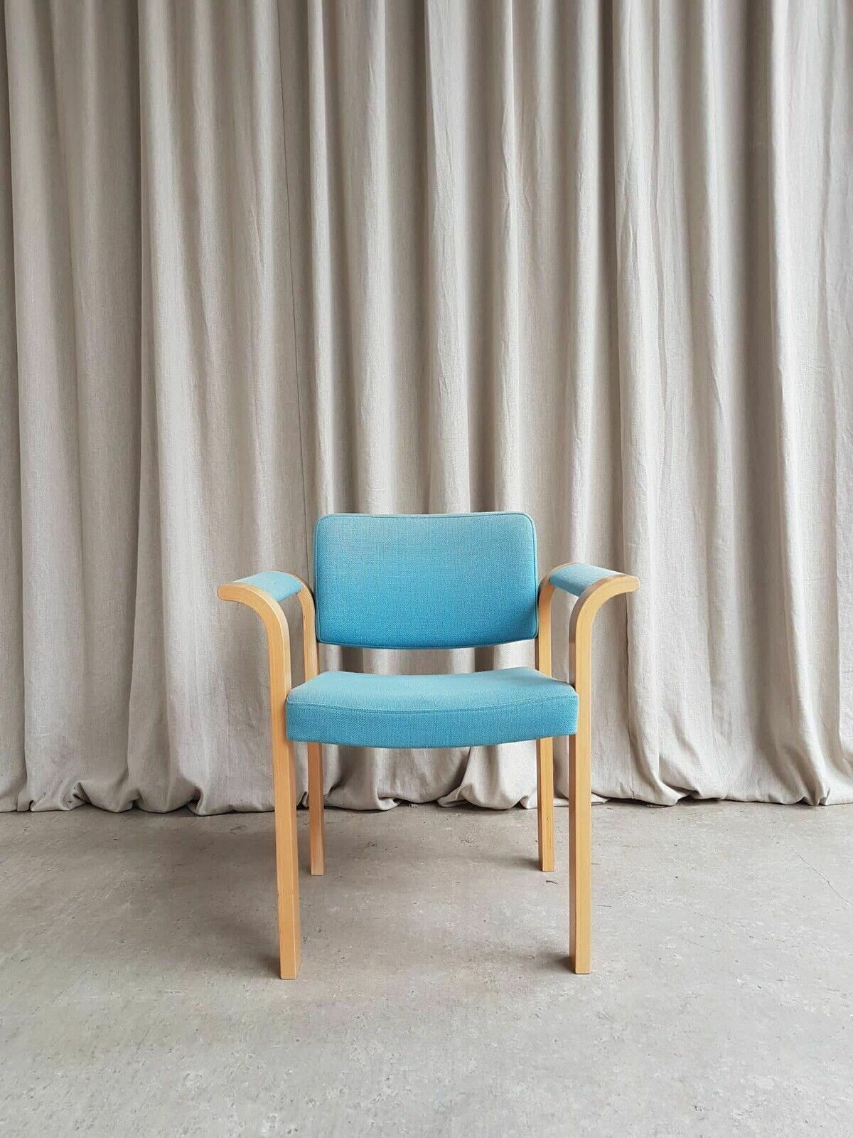 Vtg Late Mid Century Armchair Side Chair By Magnus Olesen Modernist Retro R123 photo furniture