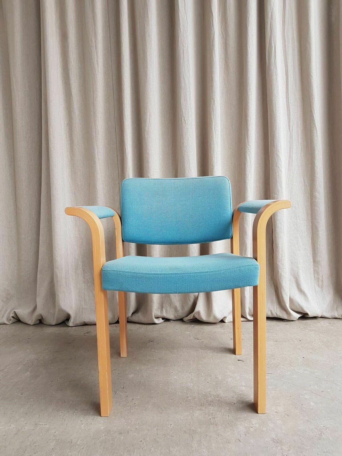 Vtg Late Mid Century Armchair Side Chair By Magnus Olesen Modernist Retro R123 photo Furniture