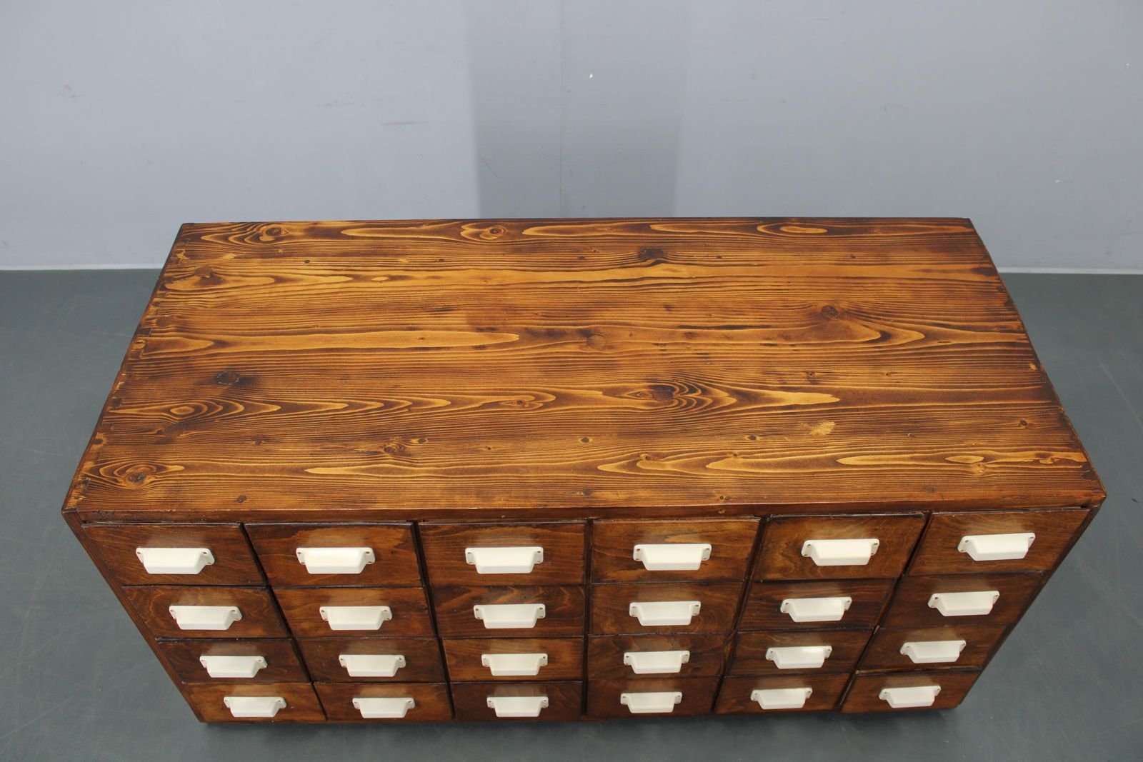 1940s Czechoslovak Industrial Bank Drawer Cabinet photo for sale