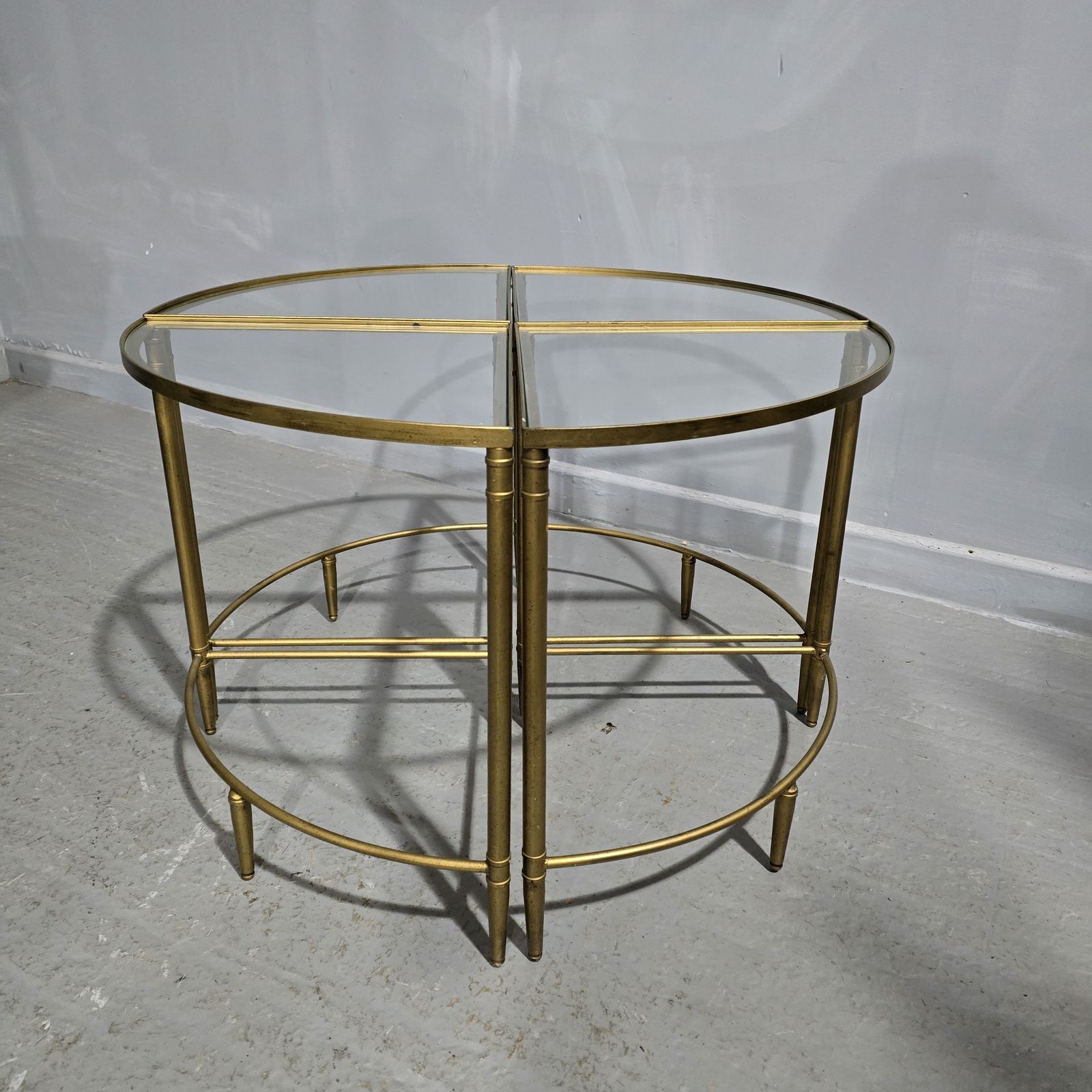 French Art Deco Nest Of Four Tables