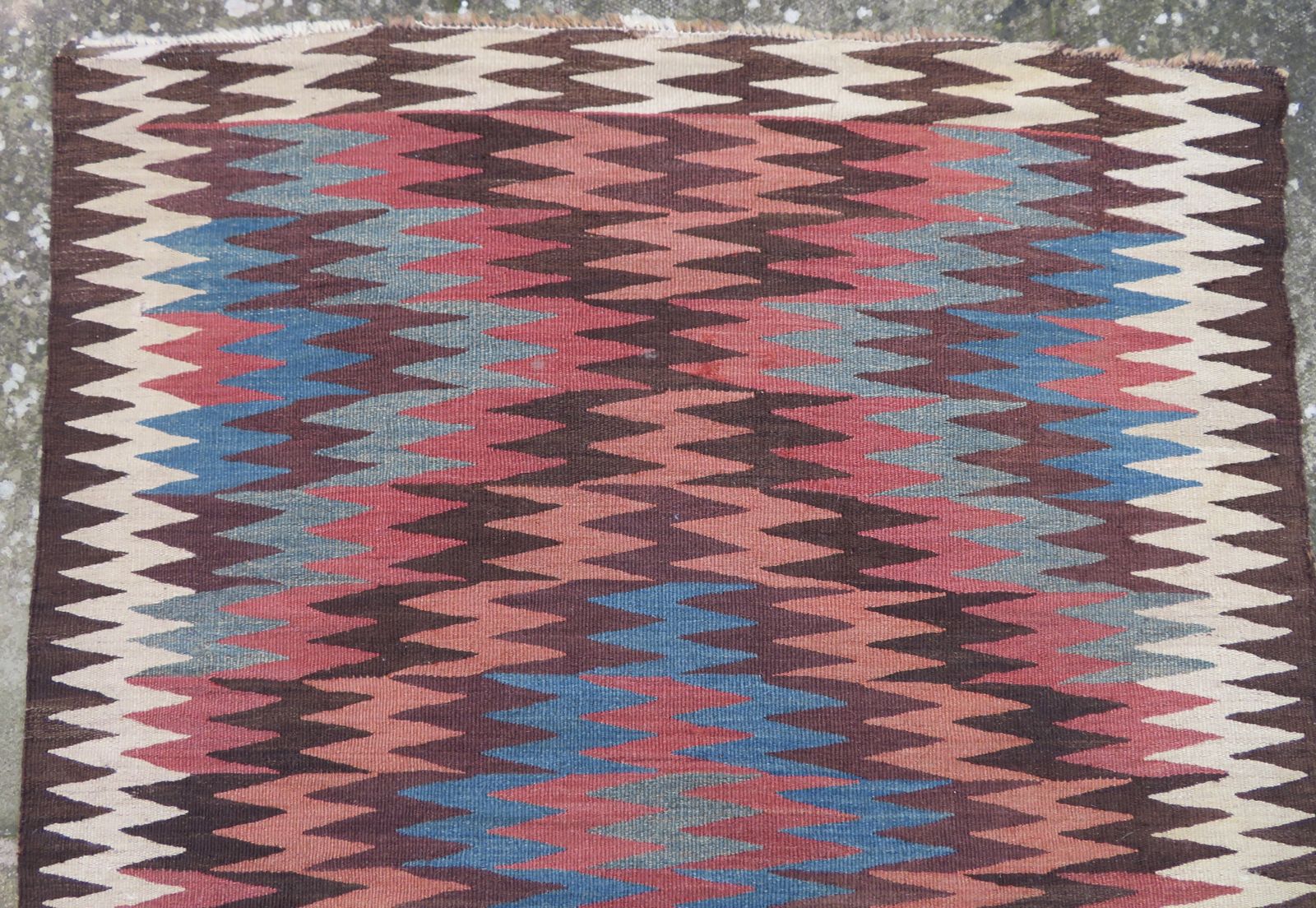 Rare Design Azerbaijan Mianeh Long Kilim Rug. 303cm X 120cm. photo for sale