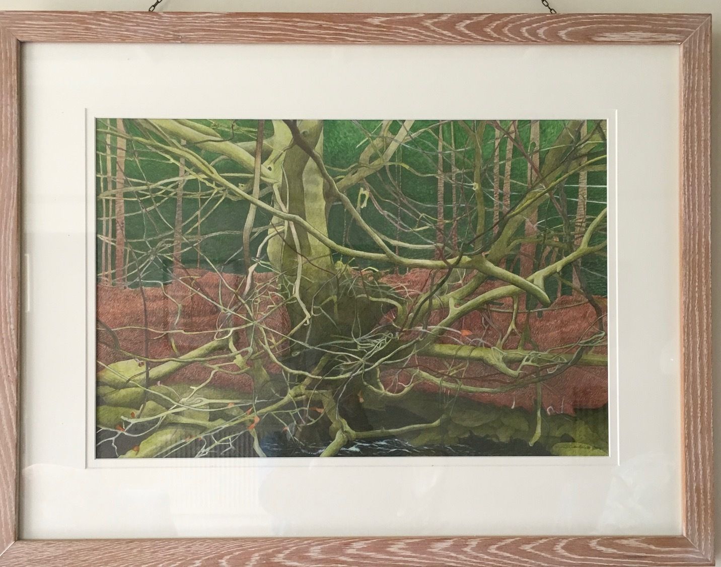 On The Banks Of The River Bedelder By Annie Ovenden