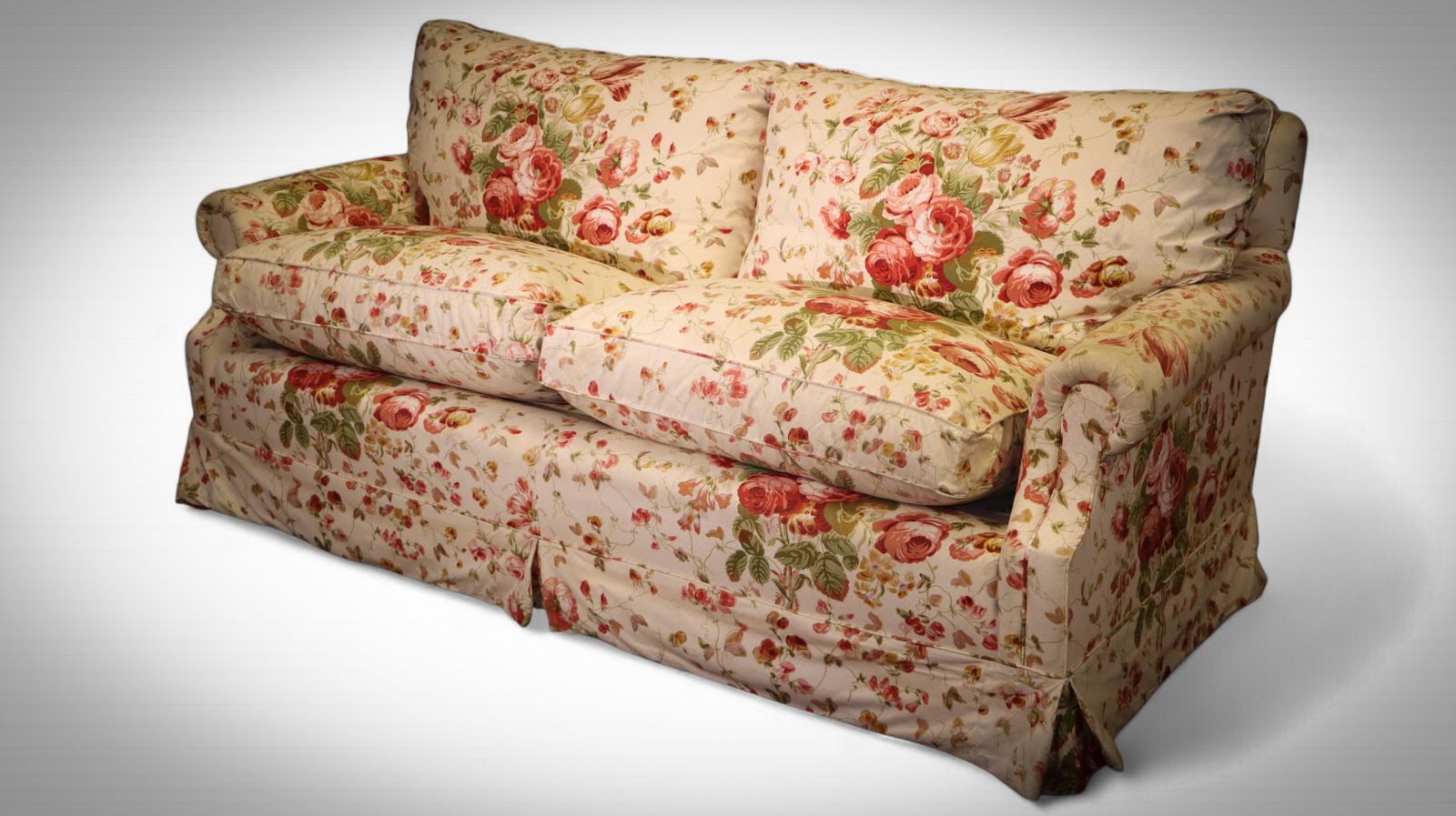 Exquisite Peter Dudgeon 2 Seater Sofa Colefax And Fowler Chintz Country House photo furniture