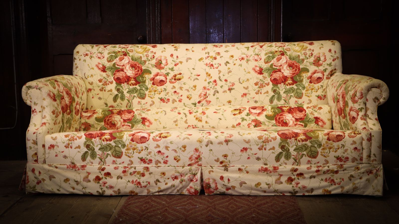 Exquisite Peter Dudgeon 2 Seater Sofa Colefax And Fowler Chintz Country House photo for sale