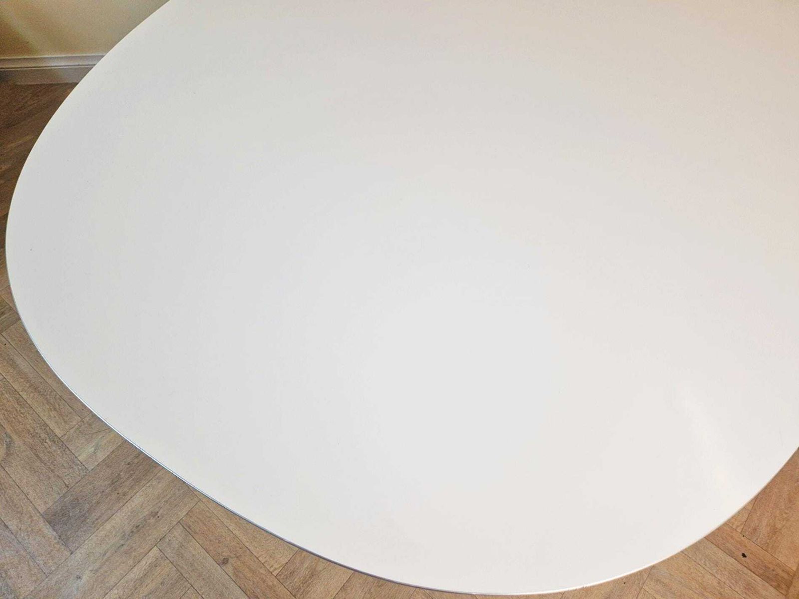 photo for sale Piet Hein For Fritz Hansen Superellipse Mid Century Danish Design Oval Dining Table Bl821