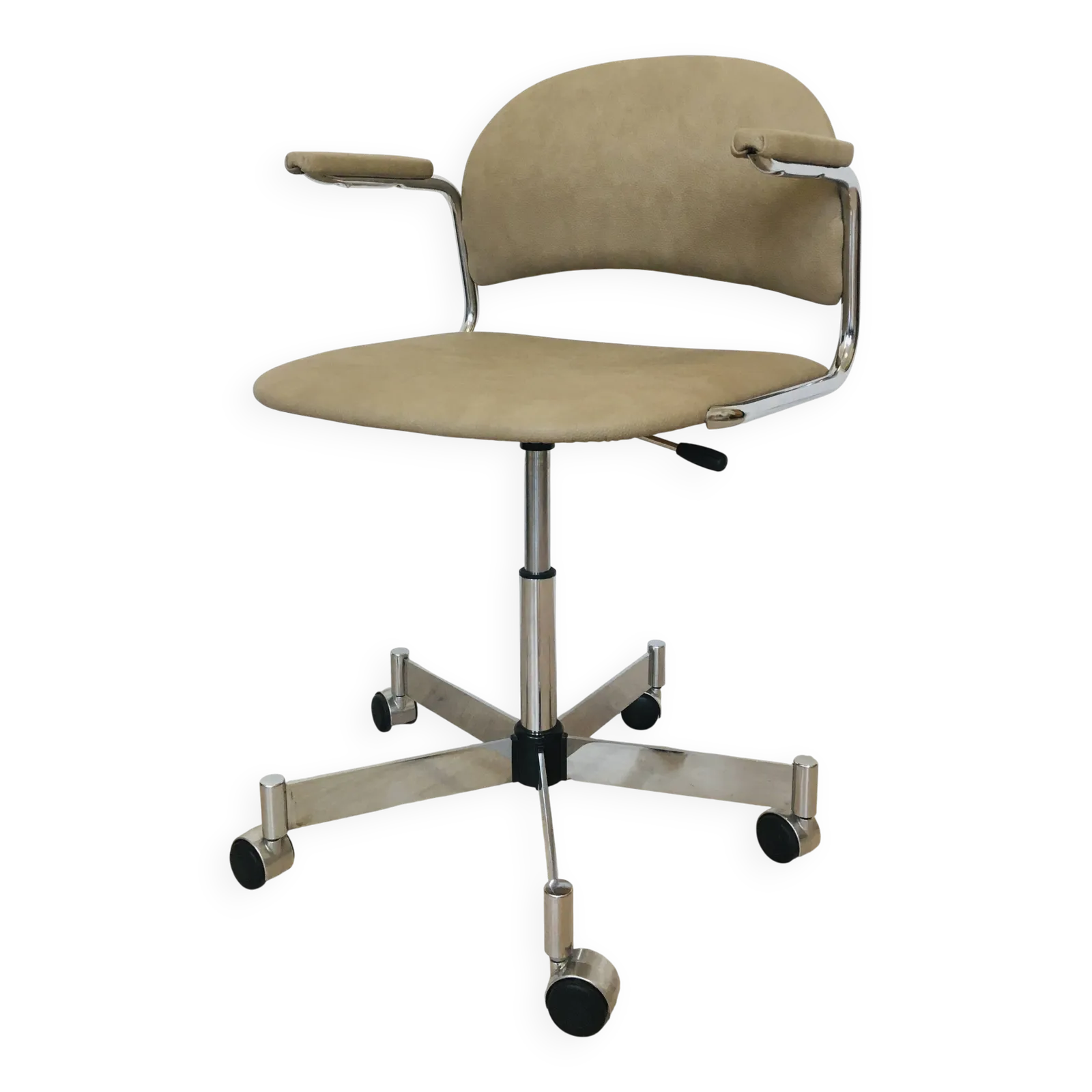 Vintage Office Desk Chair By Kovona, K  107, Czechoslovakia 1970’s