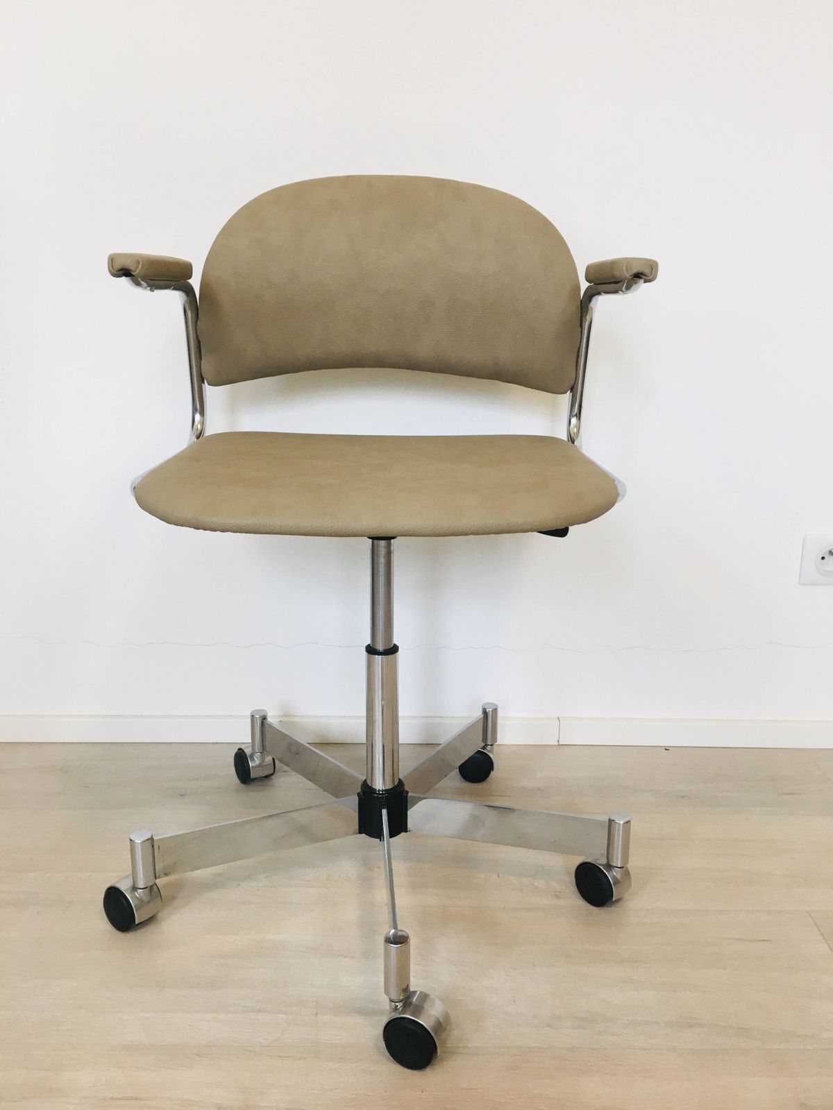 Vintage Office Desk Chair By Kovona, K  107, Czechoslovakia 1970’s photo furniture