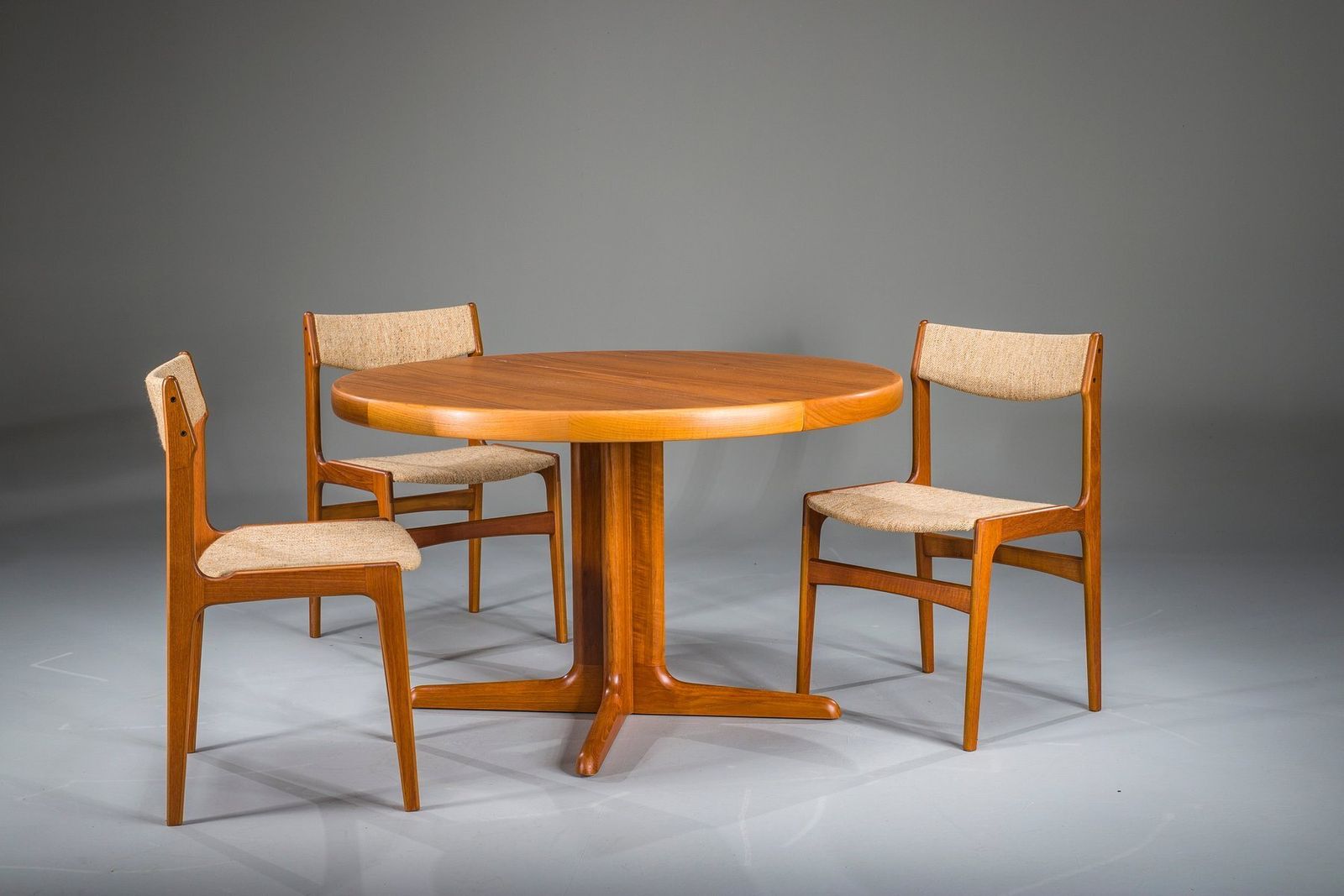 photo furniture Teak Dining Chairs Attributed To Erik Buch For Anderstrup Stolefabrik, Denmark, 1970s, Set Of 3, Set Of 3