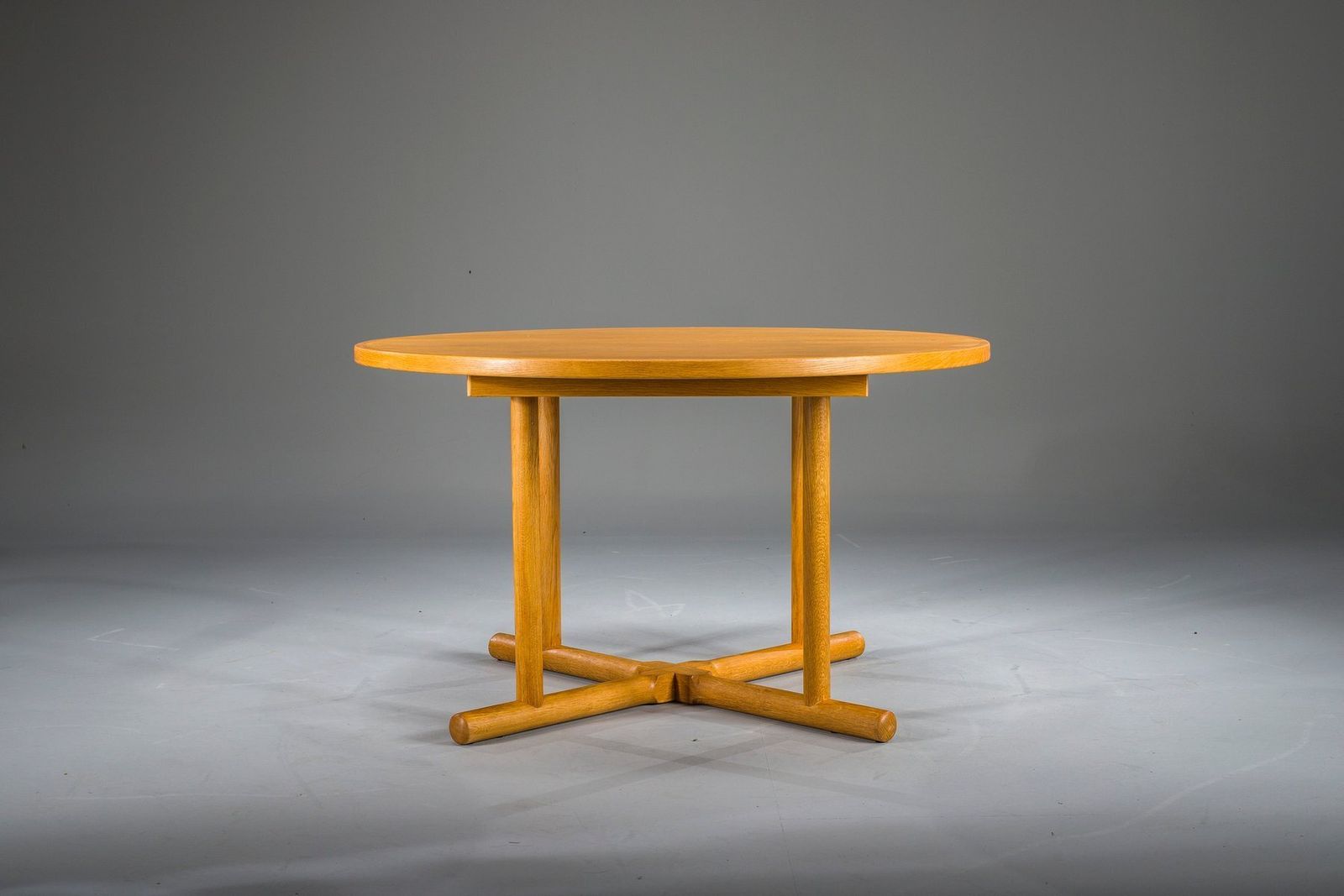 Danish Extendable Oak Dining Table By Kurt østervig For Jason Møbler, 1950s