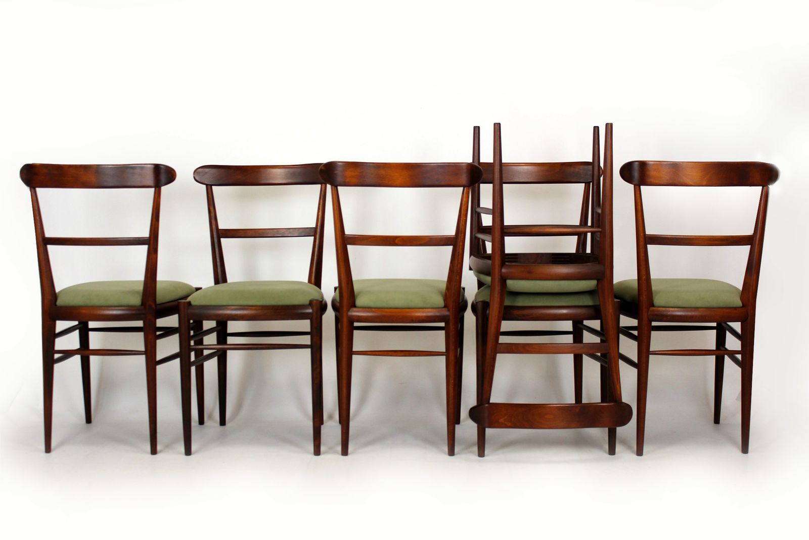 Restored Mid Century Modern Dining Set, Czechoslovakia, 1960s photo 2580.0