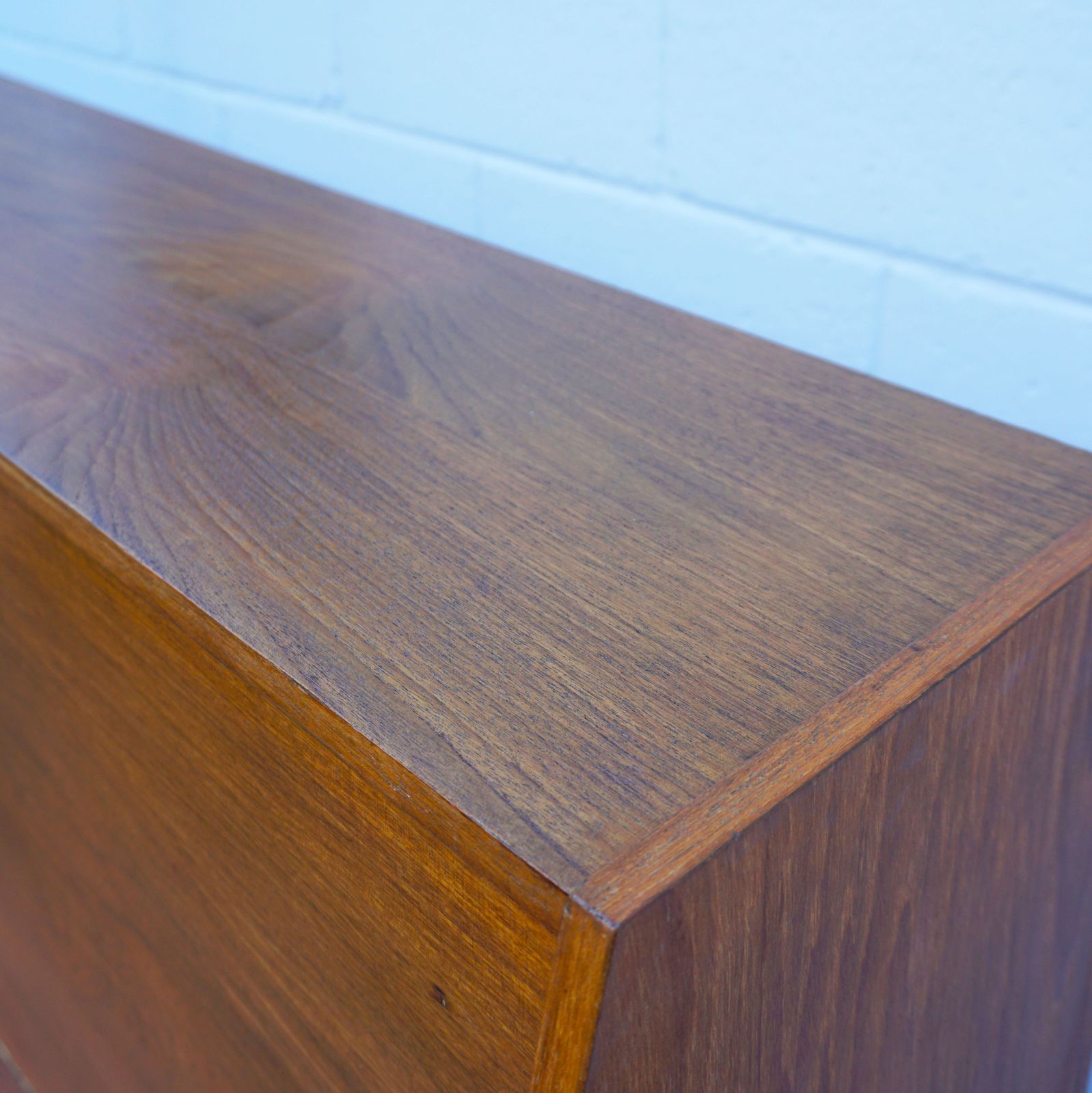 photo for sale Portwood Mid Century Teak Wood Sideboard Home Bar With Shelving Lockable