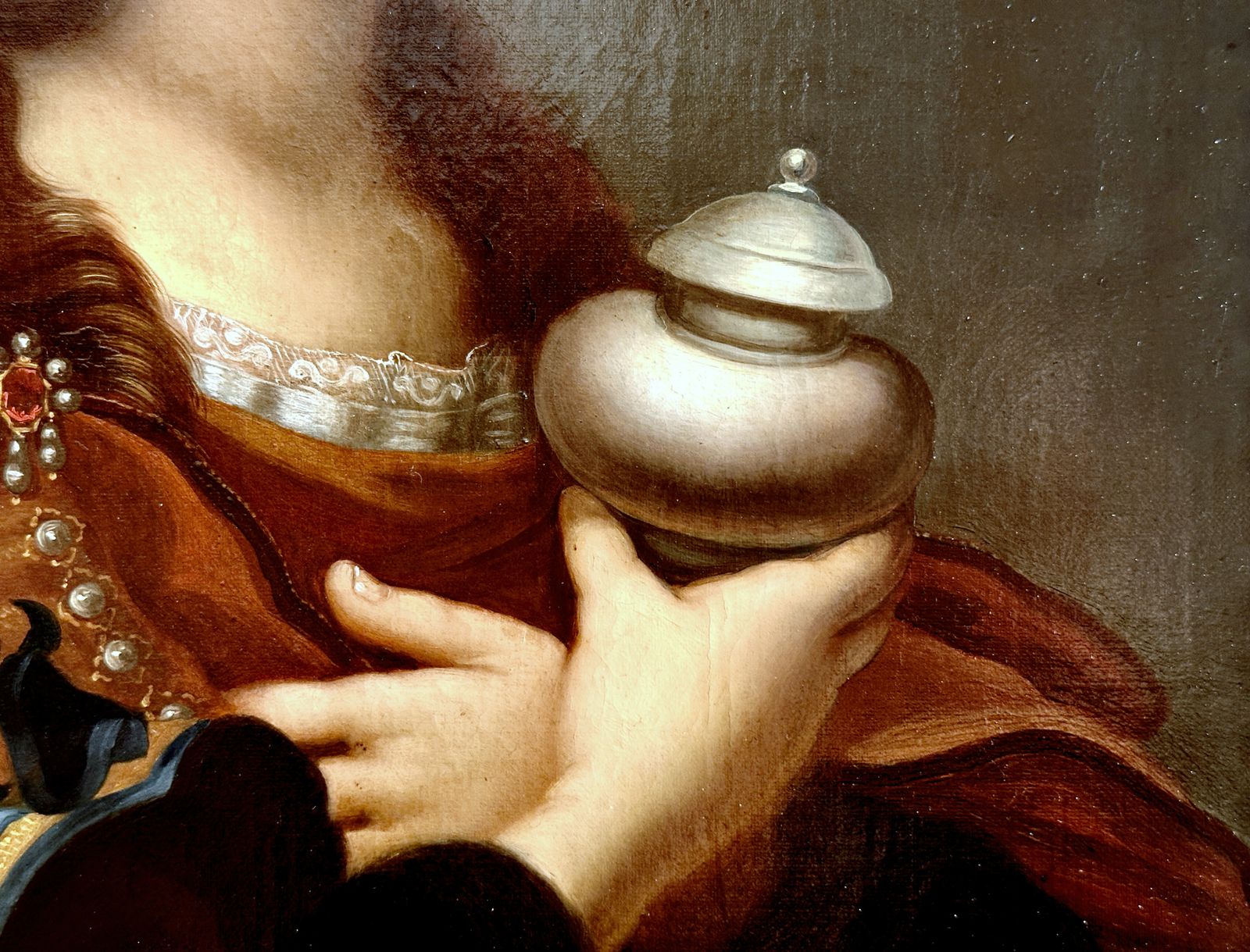 Mary Magdalene / Oil On Canvas / Carlo Dolci   19th Century photo Art