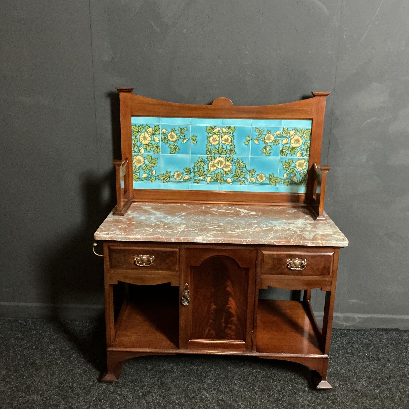 Antique Washstand, 1800s, Mahogany photo vinterior