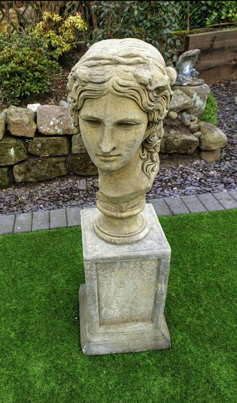Dionysus God Of Wine & Love Garden Ornament English Stone Delivery Available 0049. photo 277.0