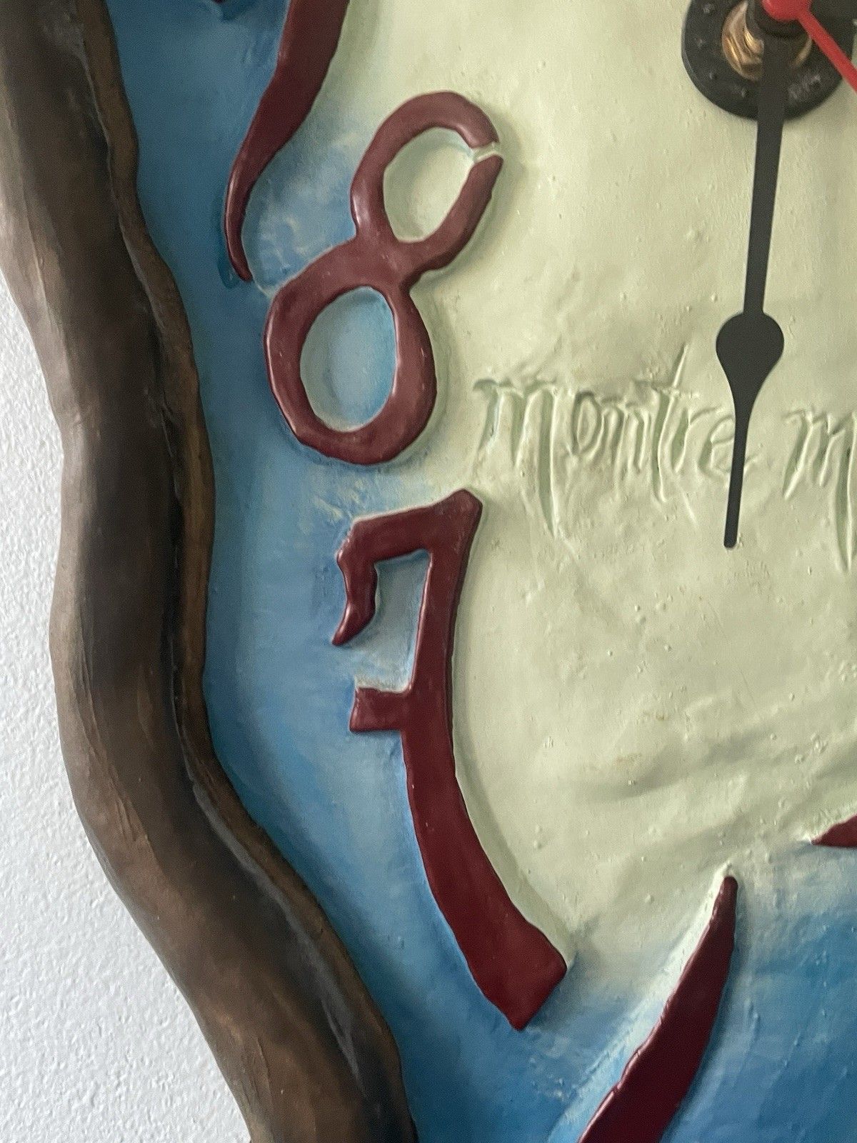photo for sale Inspired By Works Of Art By Salvador Dali Melting Wall Clock Montre Molle 1990’s
