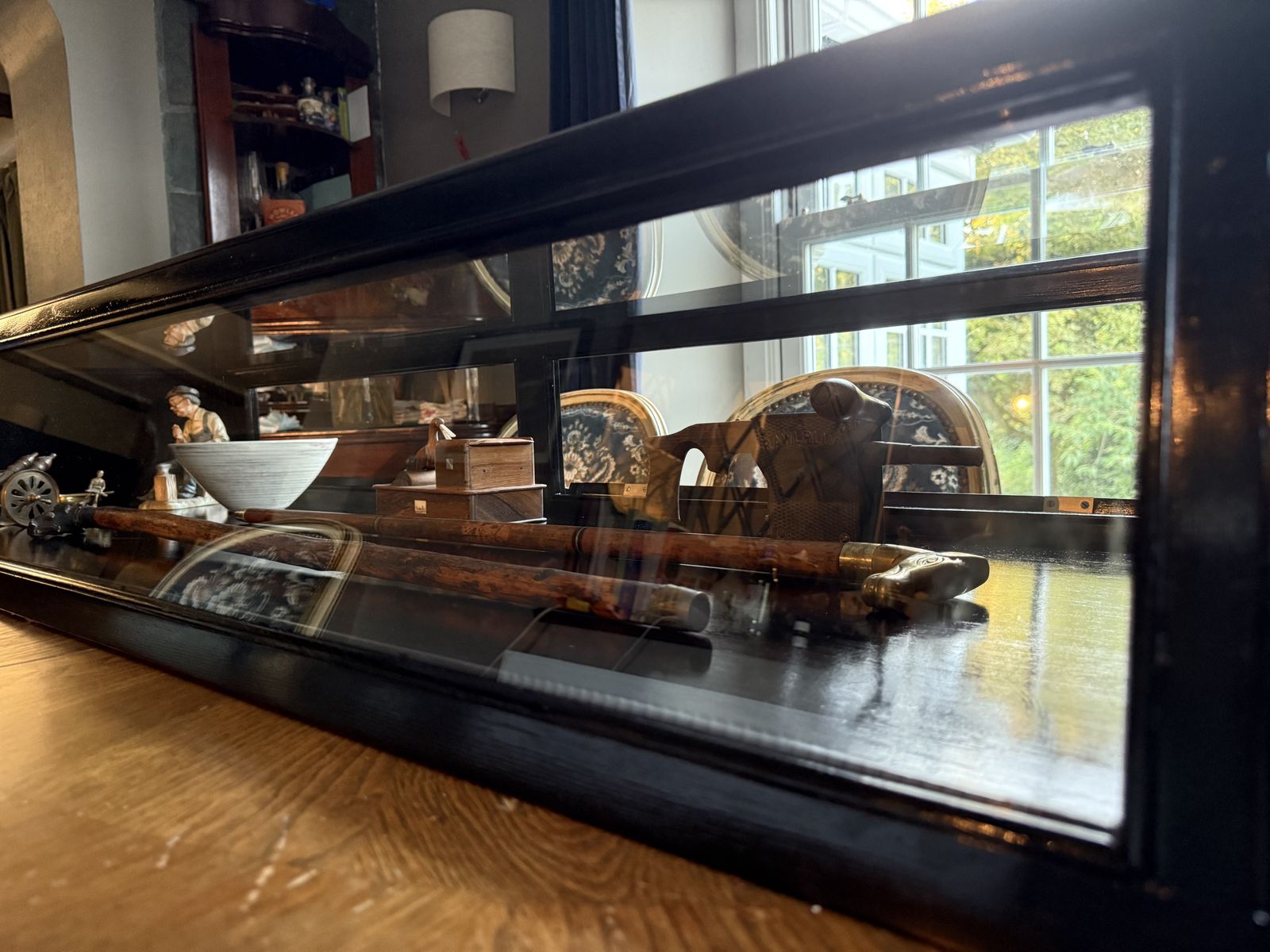 Antique Countertop Shop Display Case photo vinterior