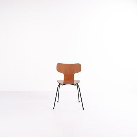 Set Of 6 Dining Chairs   T Chair / Hammer Chair   Model 3103   Fritz Hansen photo for sale