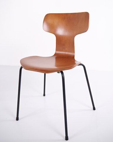 Set Of 6 Dining Chairs   T Chair / Hammer Chair   Model 3103   Fritz Hansen photo 2895.0