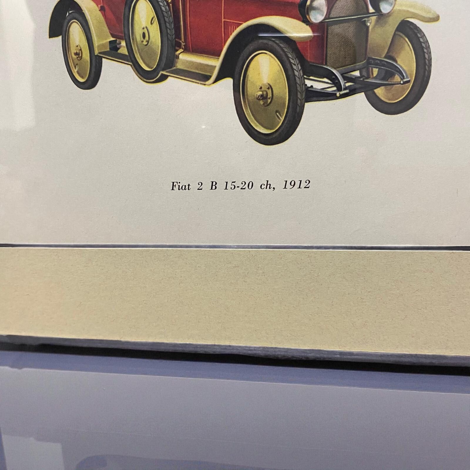Bookplate Of The Fiat 2 B 1912 photo furniture