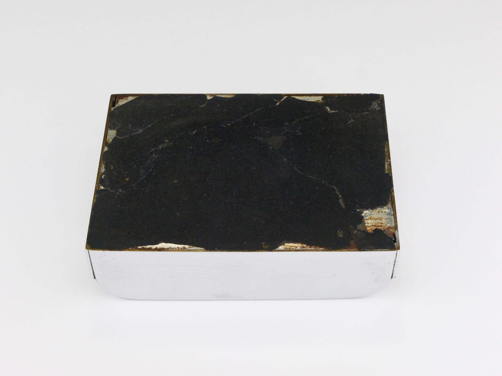 photo buy 1930s Carl Aubock I Roll Top Storage Box, Cigarette Dispenser, Walnut, Vienna