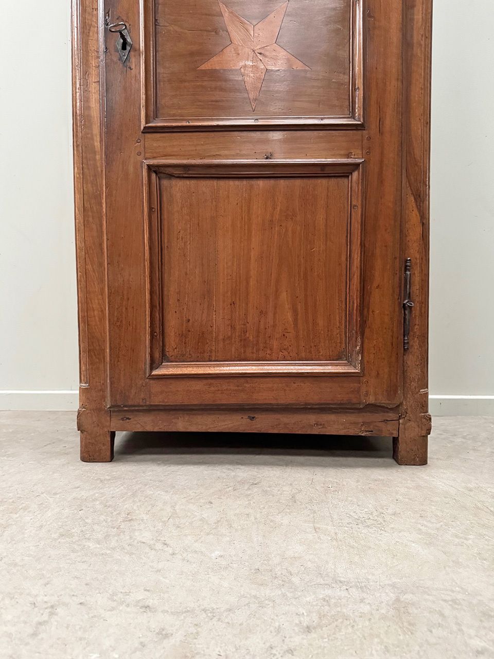 Large Fruitwood Cupboard photo vintage