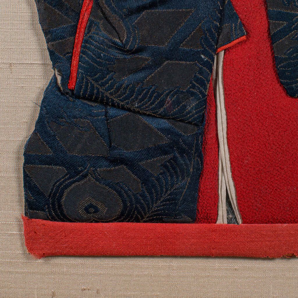 Vintage Geisha Portrait, Japanese Textile Relief Costume Picture, Art Deco, 1940 photo buy