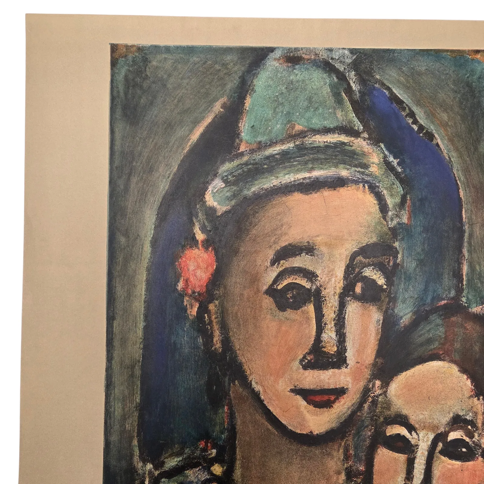 Original Vintage Lithograph – Royauté – Georges Rouault – 1960 photo 990.0