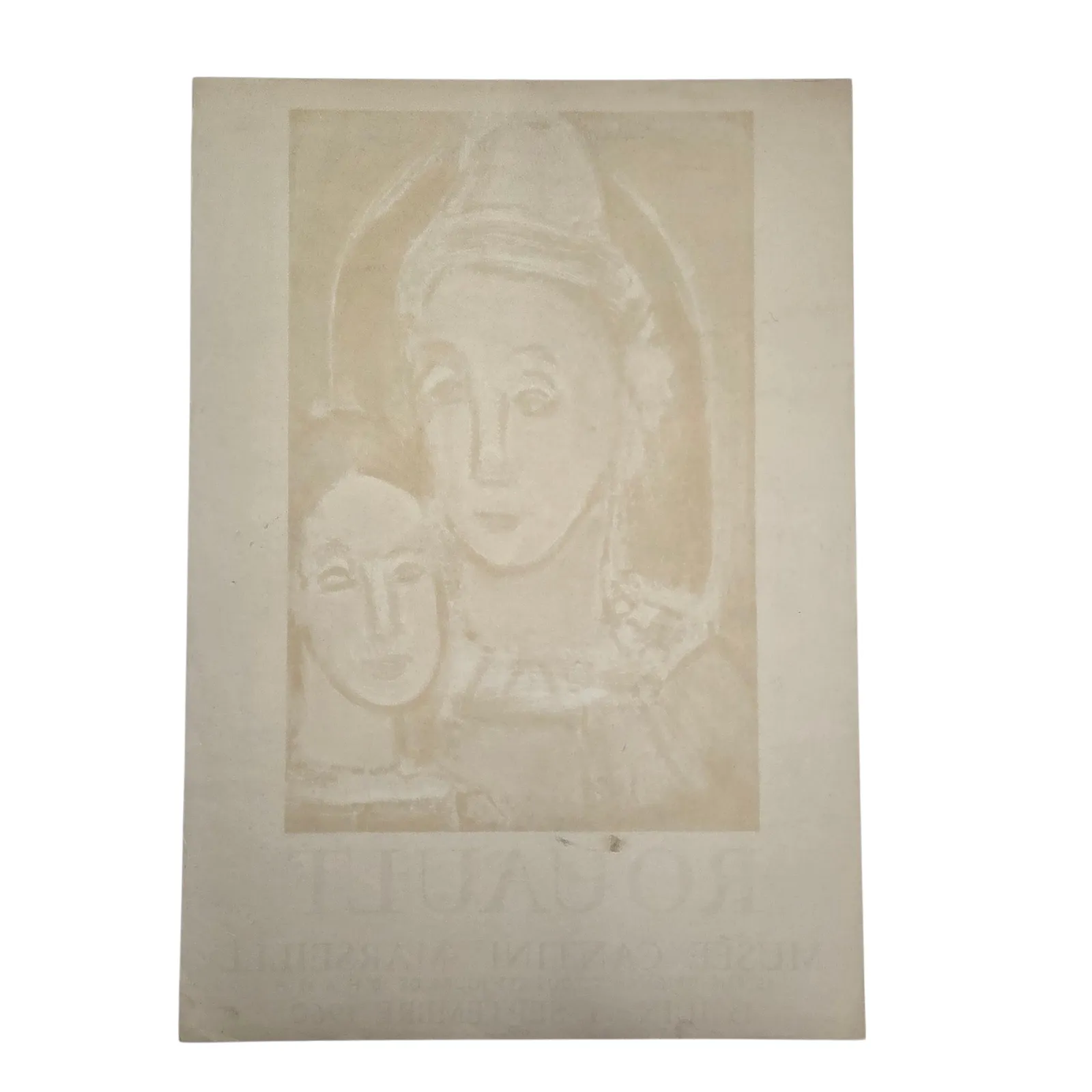 photo for sale Lithographie vintage d'époque - Royauté - Georges Rouault - 1960