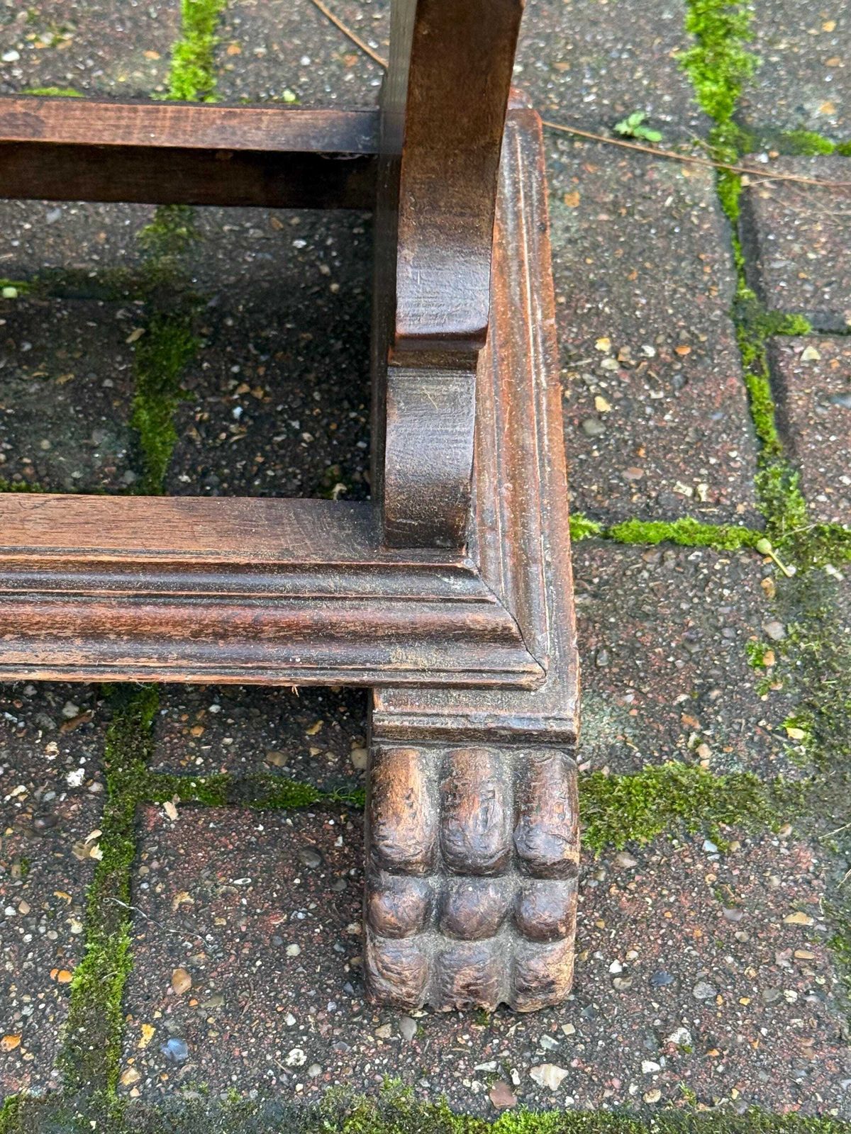 photo furniture Victorian Walnut Drop Leaf Side Table With Drawer, Gothic Revival Antique Furniture