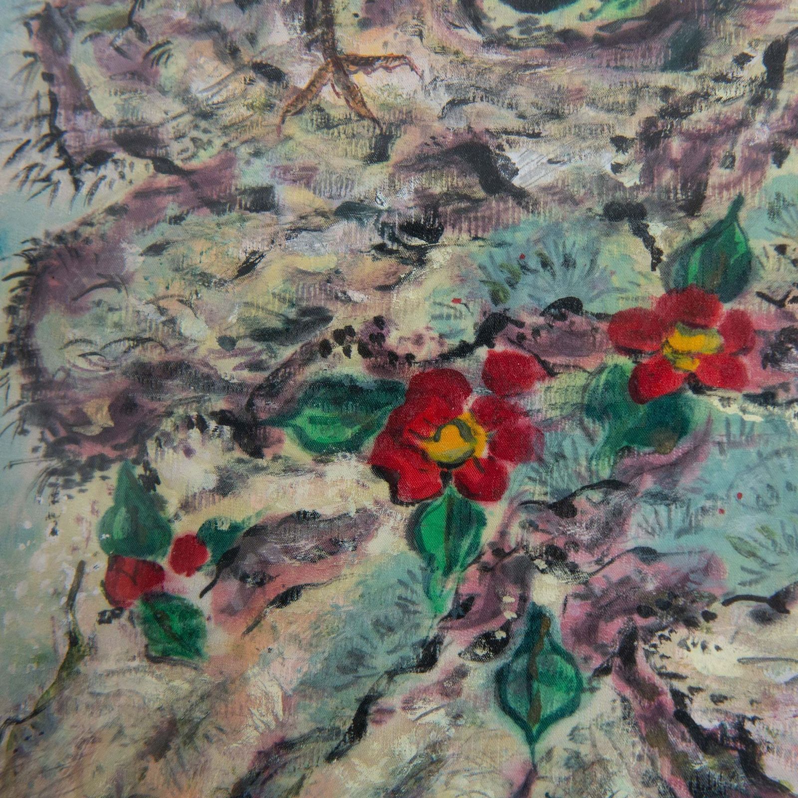 Landschap Met Dennen En Kraanvogels, Toegeschreven Aan Xue Hua photo vinterior