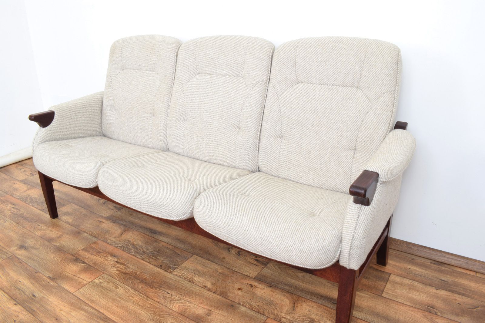 Furniture Mid Century Danish Sofa, 1970s. photo