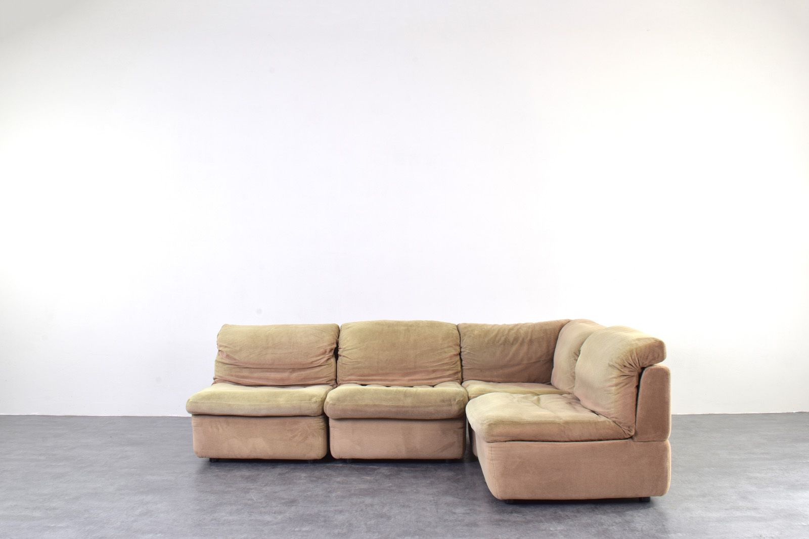 Mid Century Modular Corner Sofa By Rolf Benz, 1970s. photo furniture