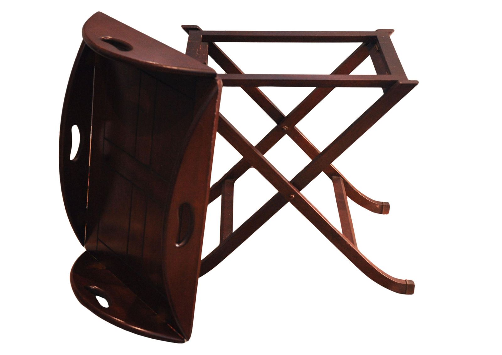 Bevan Funnell English Military Campaign Design Butlers Tray With Folding X Frame Stand photo buy